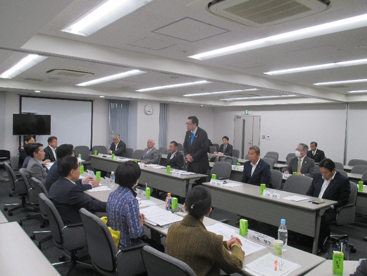 公明党大阪府本部と政策要望懇談会を行いました