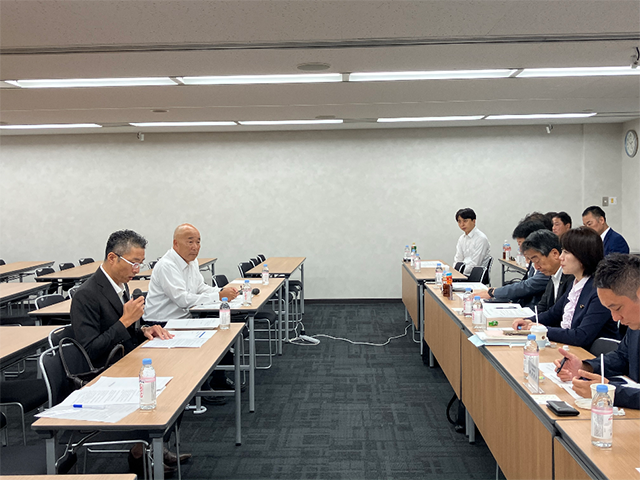 懇談の模様
